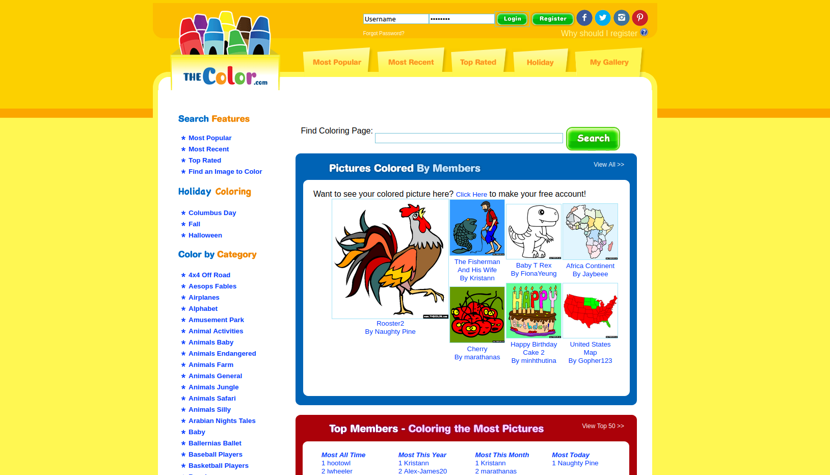 Tô màu trực tuyến với thecolor – trang web không thể bỏ qua với mọi học sinh.