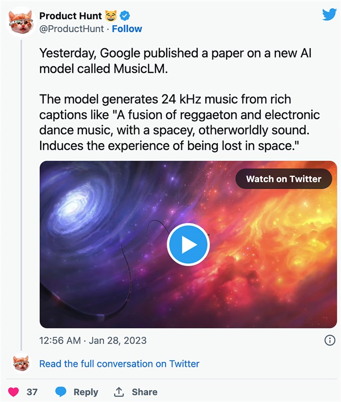 AI của Google sáng tác nhạc từ văn bản